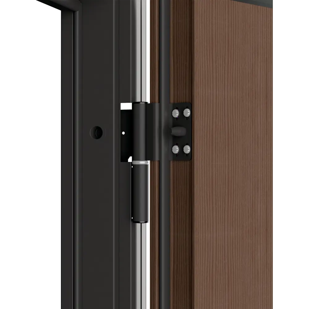 Дверь входная металлическая Ламистайл, 880 мм, правая, цвет венге DOORHAN STLM-2172605 - Вид №3
