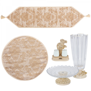 52097,74295,72007,52103,74296 Комплект для сервировки стола из 5-ти изделий BOGACHO