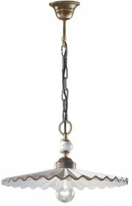 FERROLUCE Подвесной светильник из керамики L'aquila