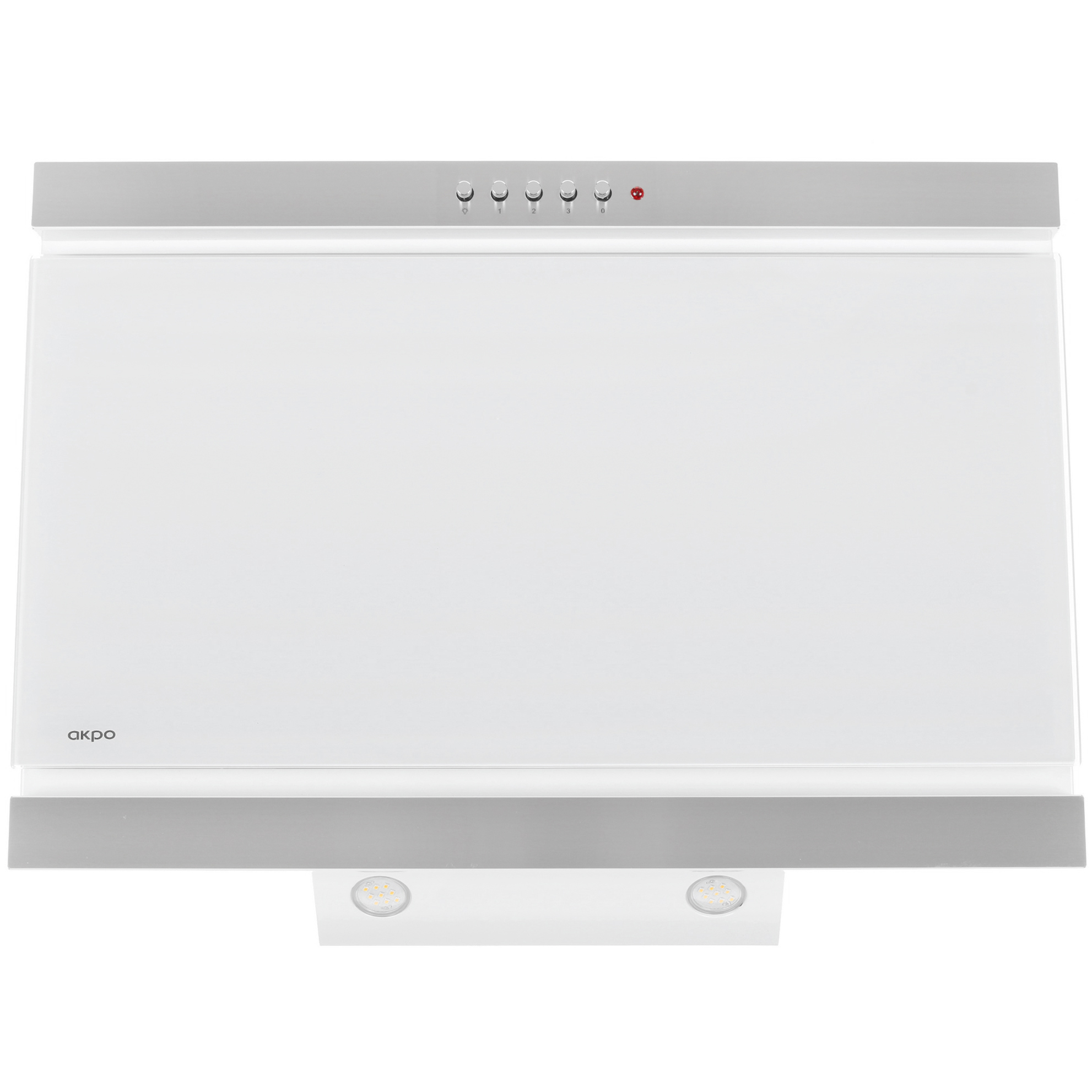 1147053 Вытяжка наклонная Akpo WK-4 Kastos eco белый/серебристый STDN-0005248 - Вид №1