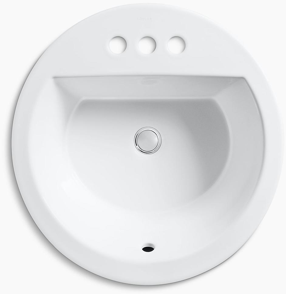 K-2714-4-G9 Накладная раковина на столешницу  прямоугольная Kohler  - Вид №3