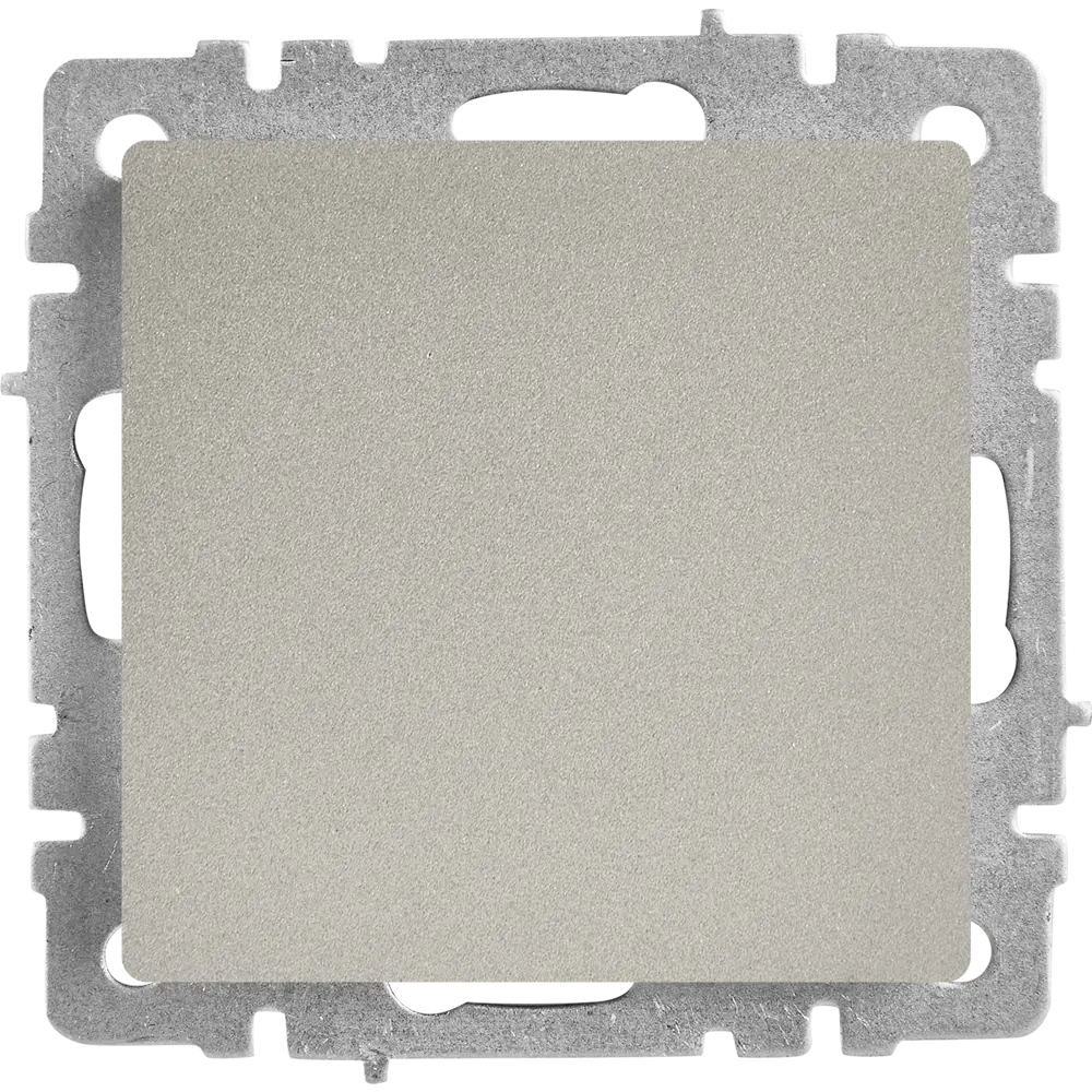 Заглушка декоративная IEK Brite сталь для скрытого монтажа 87761775 STLM-1112440