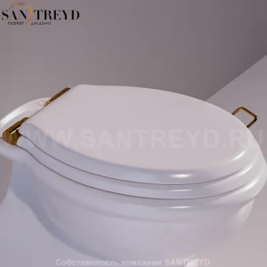 LA003D02BIANCOOR Крышка сиденье для унитаза Simas Lante