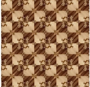 FOGLIE D'ORO Пол из ореха и клена I moduli heritage