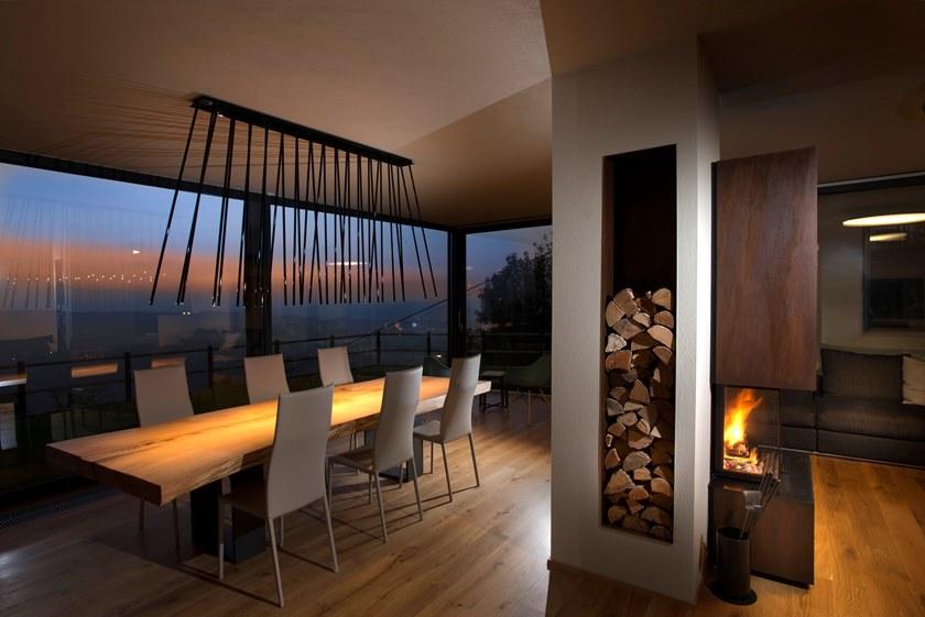 RÜEGG Дровяной стальной камин с панорамным остеклением Premium line sun-id-1497170 - Вид №16