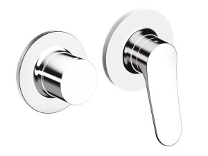 Однорычажный смеситель для душа / ванны с 2 отверстиями и переключателем