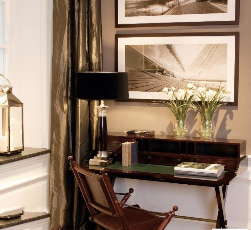 Лампа настольная Monaco от Eichholtz 104662 EICHHOLTZ КОЛОННА 061842 Прозрачный;черный  - Вид №2