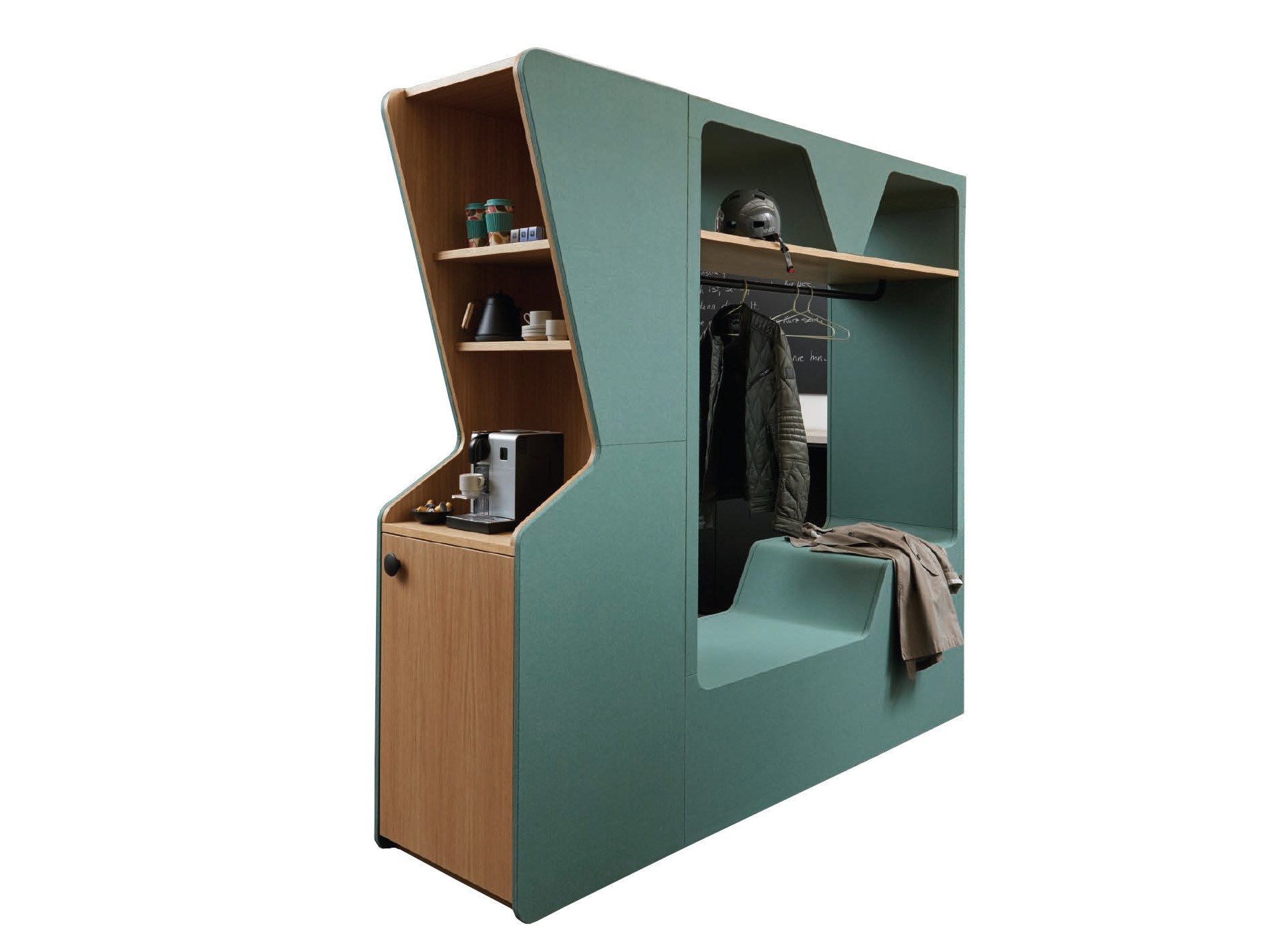 Вешалка для одежды для офиса werner works PARKOUR ARCH-00047666