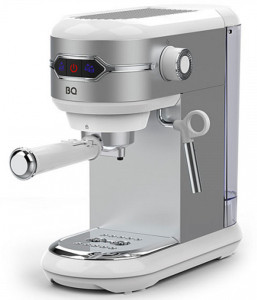 9056141 Кофеварка рожковая BQ CM3001 Steel-White белый