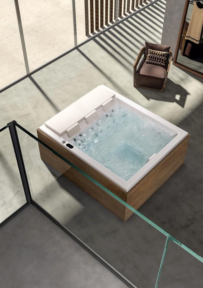 Albatros Прямоугольный мини-бассейн с джакузи на 6 мест Soreha 04so28pn  - Вид №2