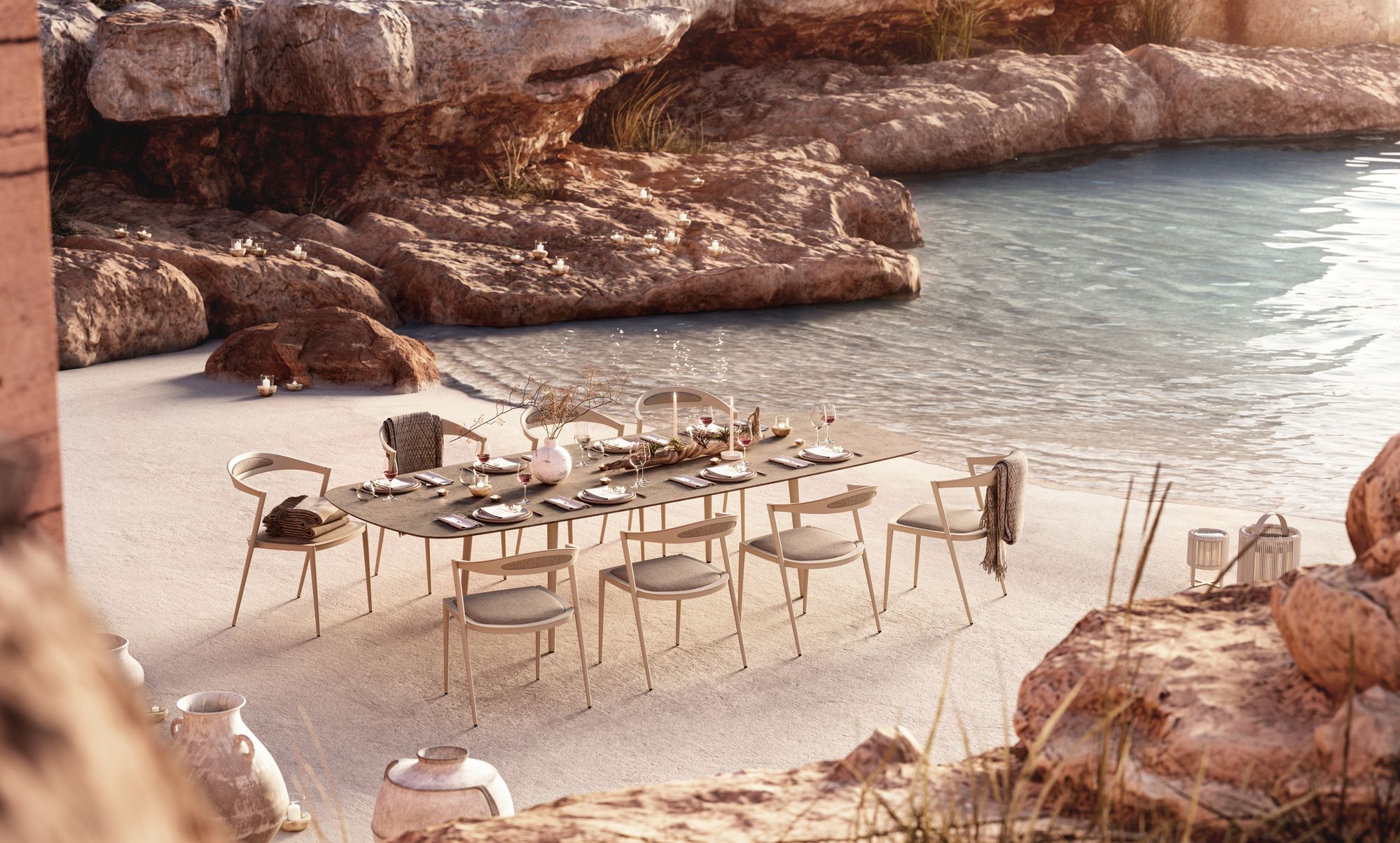 Алюминиевый садовый стул Royal Botania Styletto ARCH-00079736 - Вид №5