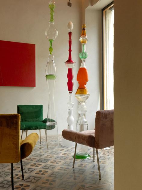 Quinti Sedute Кресло обитое бархатом Ginevra sun-id-1498522 - Вид №2