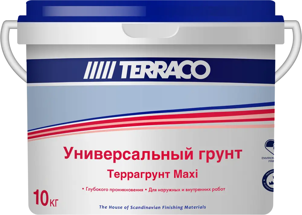 Terraco Террагрунт Maxi — универсальная акриловая грунтовка 10 кг 83000321