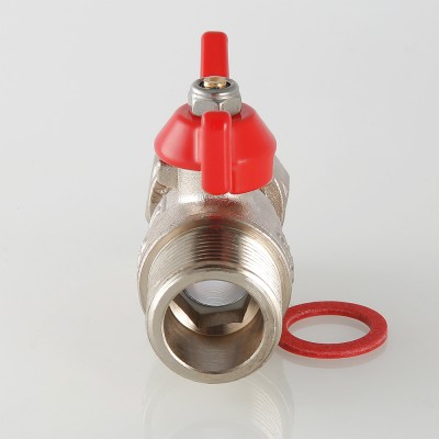 VT.260.N.0404 Кран шаровой с накидной гайкой и наружной резьбой Valtec 1/2"  - Вид №6