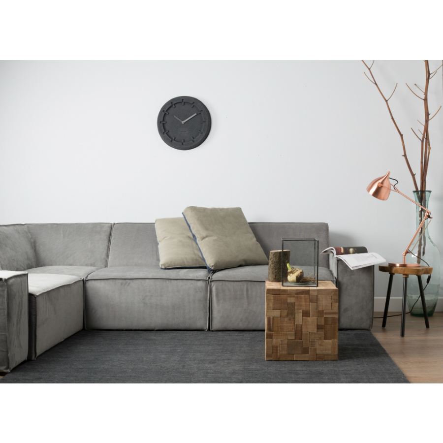 Пуф для дивана James, левосторонний, светло-серый Zuiver 3200153 - Вид №2