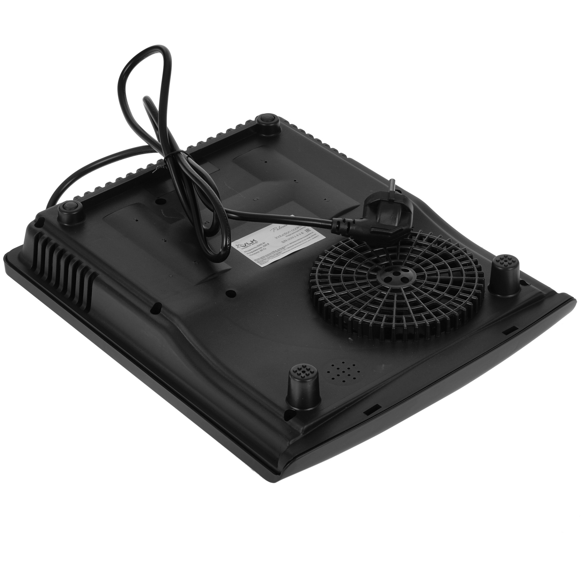 5334249 Плита компактная электрическая VLK Palermo 7726 черный STDN-0094617 - Вид №3