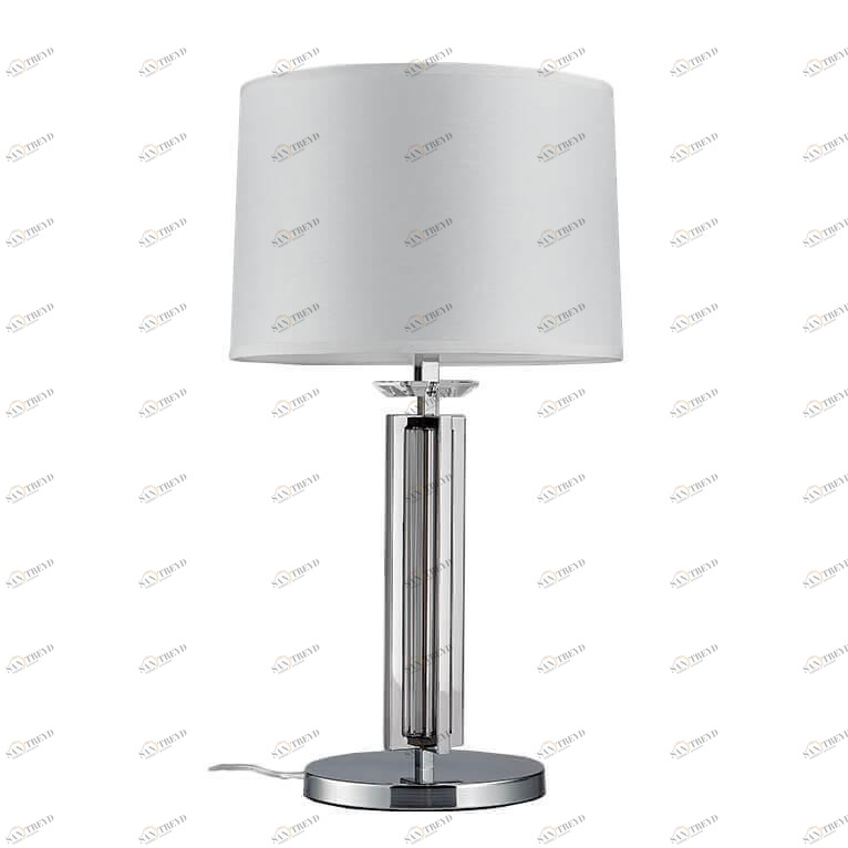 Лампа настольная 88х40 см хром Newport Chrome 4401/T без абажура NEWPORT ИНТЕРЬЕРНЫЕ 00-3889155 Прозрачный;серебро 
