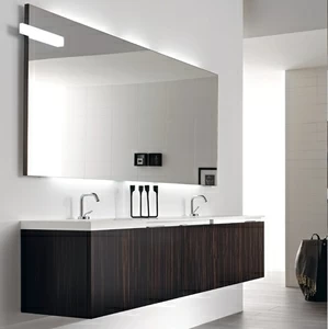 Комбинация ванной комнаты FLY101 в отделке INFINITY Milltek/Ebano MILLDUE FLY