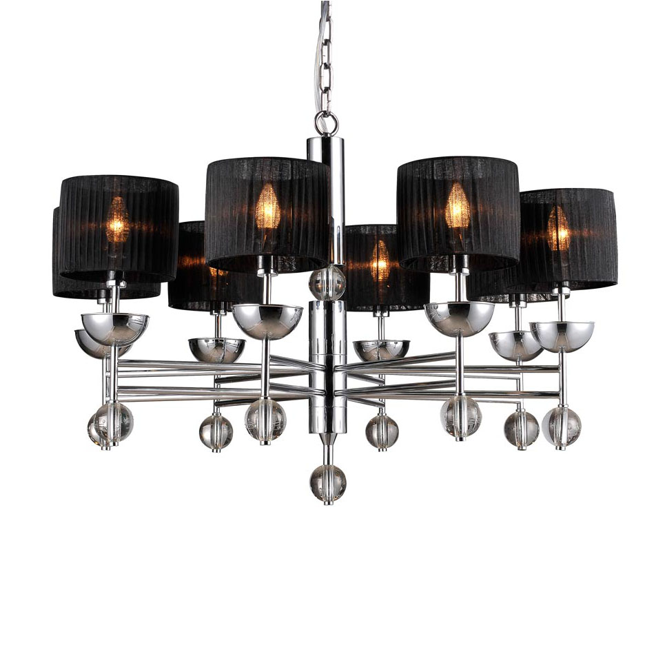 Люстра дизайнерская Oddly хром 32008/C NEWPORT ДИЗАЙНЕРСКИЕ 057707 Хром  - Вид №2