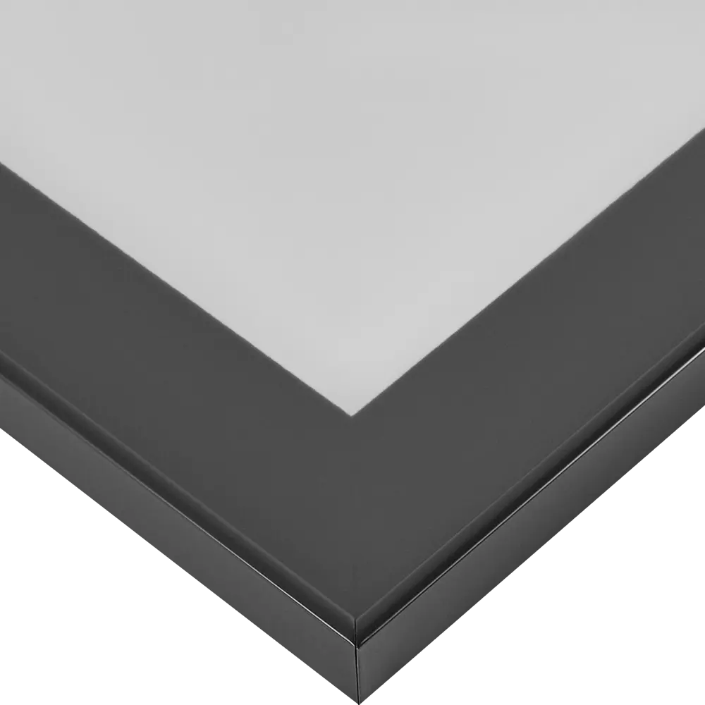 Фасад кухонный Вельск Delinia ID с алюминиевой рамой и стеклом 59,7×38,1 см черный 86799223 STLM-0879811 - Вид №5