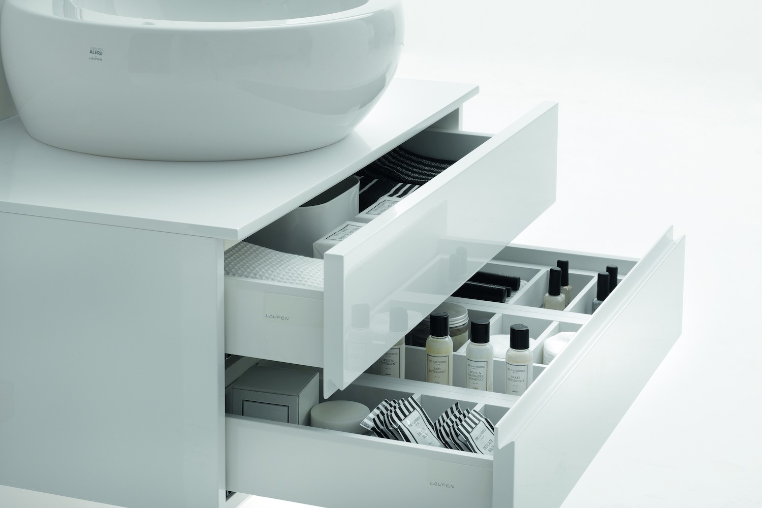 H4240230976311 Шкафчик под раковину, 800 мм, отверстие в центре, для 818971 LAUFEN PRO - Вид №2