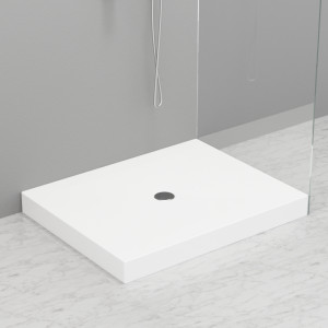 705004 Душевой поддон из акрила h9 с антислипом белый в комплекте с сифоном., цвет Белая глазурь Kerasan DOCCIA Италия
