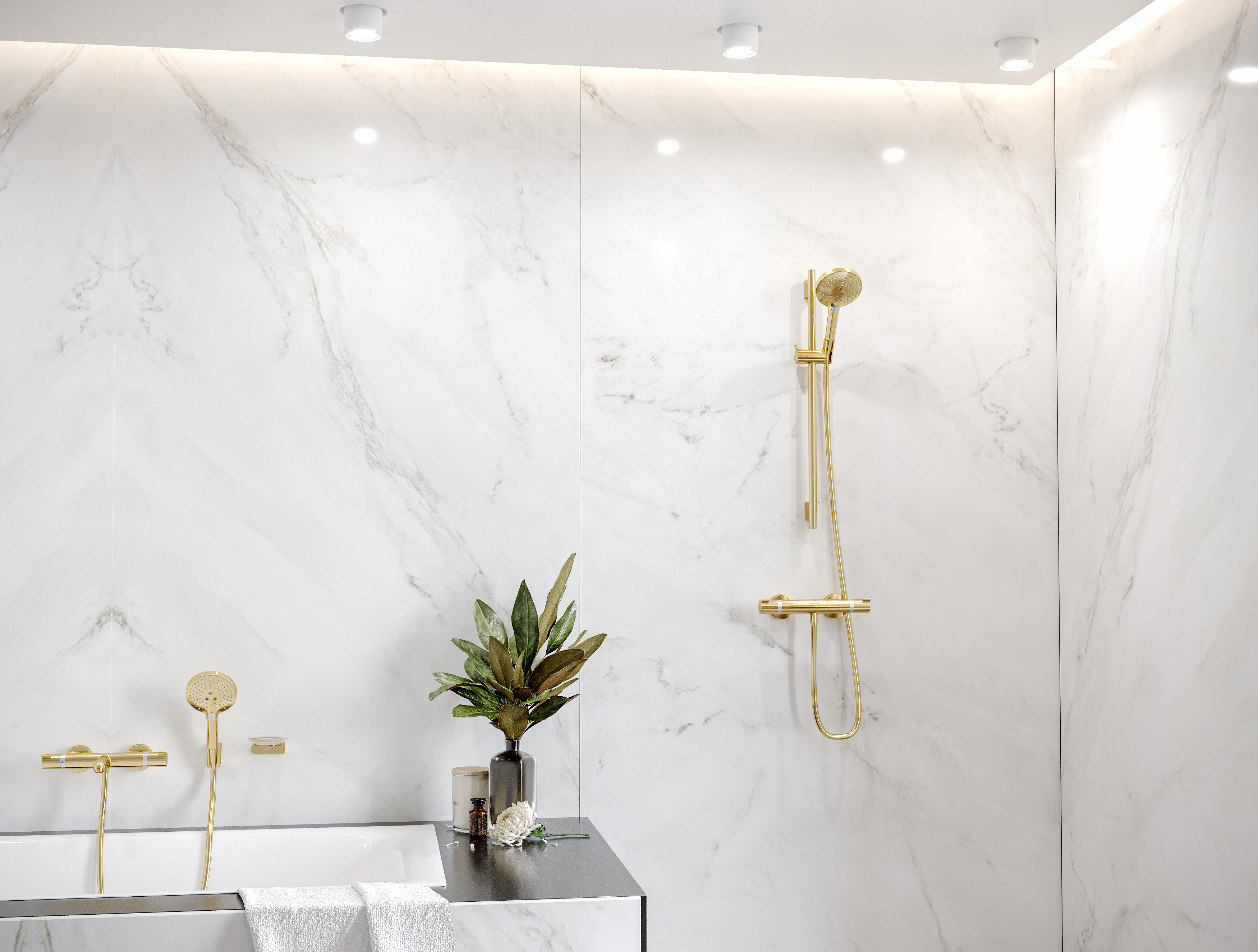 13114700 Ecostat Термостат для ванны Comfort внешнего монтажа Hansgrohe  - Вид №2