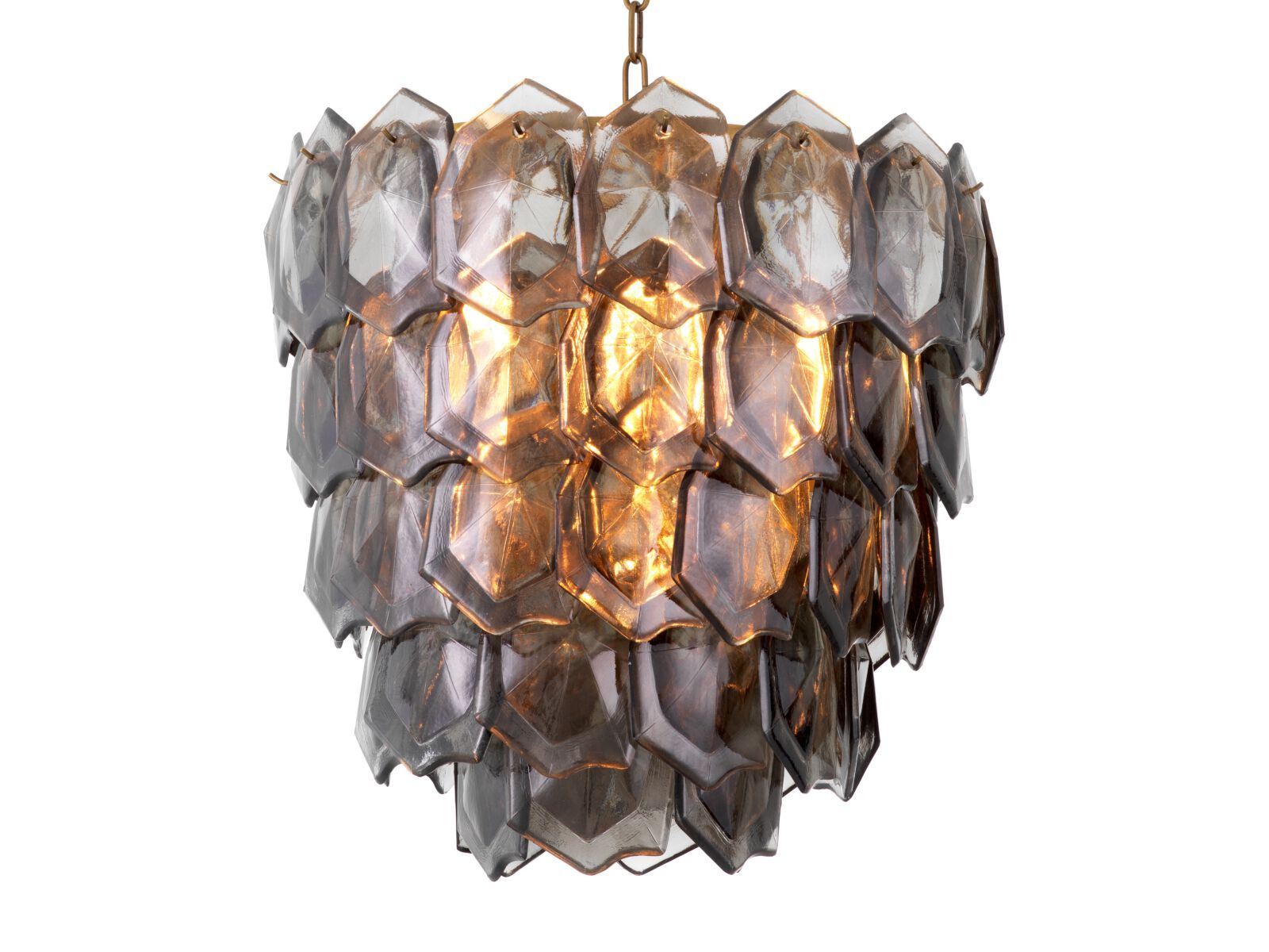 Стеклянный светодиодный подвесной светильник ручной работы Eichholtz ELIAS ARCH-00109934