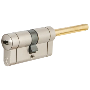 Цилиндр Mottura Champions Pro CP4P363101C5, 31x10x26 мм, ключ/шток, цвет матовый никель, без вертушки 82393138 STLM-2098414
