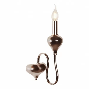 Бра металлическое золотое Lady 88003-1 GD ILAMP СВЕЧА 00-3949113 Золото