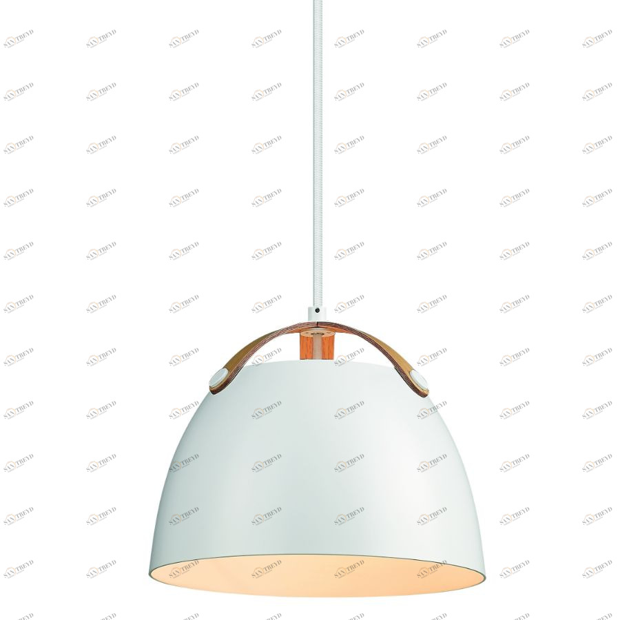 Светильник подвесной Oslo, Ø24, белый/дуб Halo Design 734818