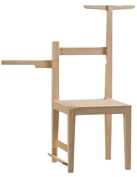 Morelato Стул ясеня / подставка для камердинера Contemporaneo Art. 5199/f - Вид №1
