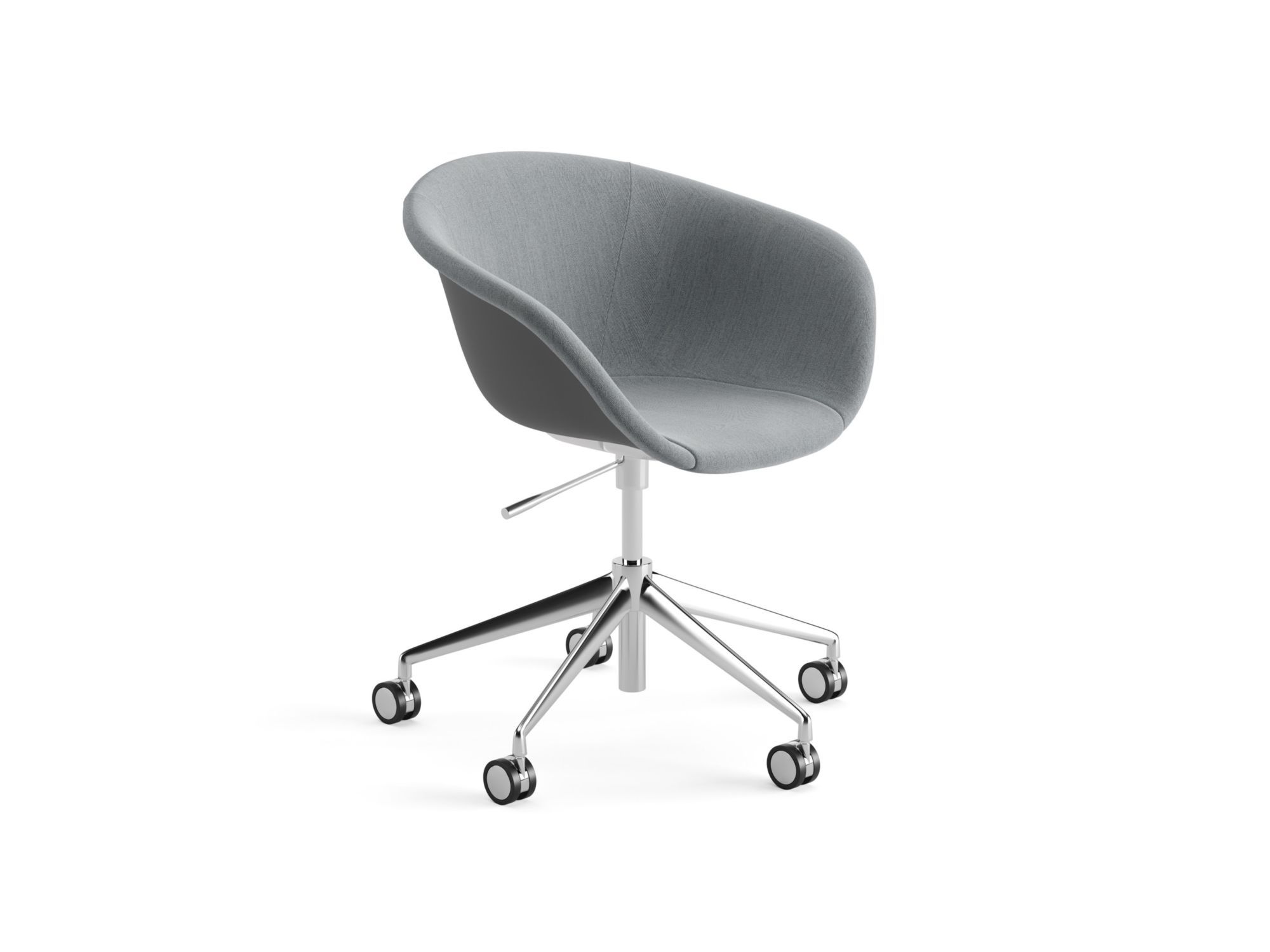 5-спицевое частично покрытое кресло с колесами Arper Duna 02 ARCH-00136880 - Вид №4