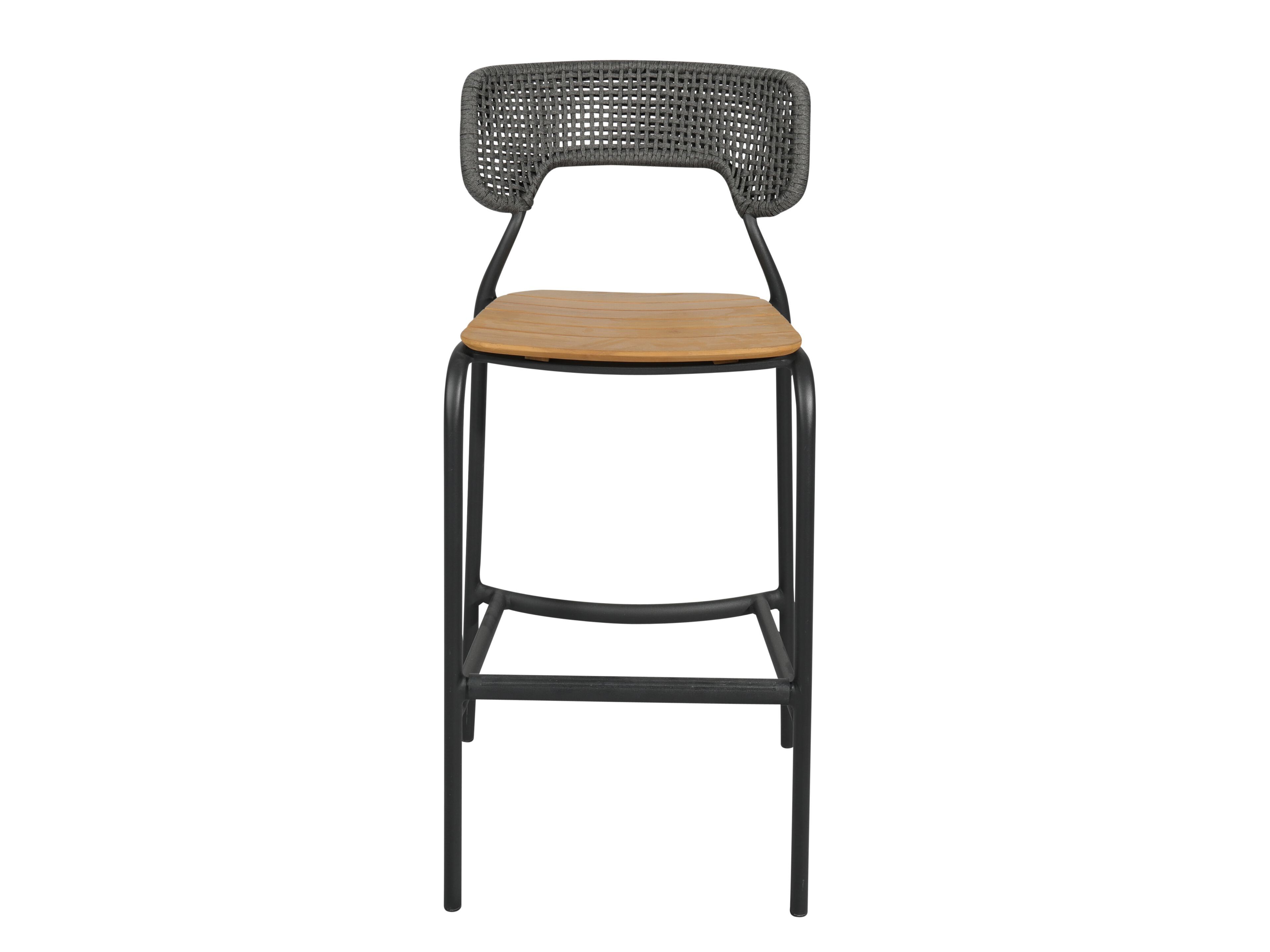 Высокий алюминиевый садовый стул со спинкой Mindo Mindo 102 ARCH-00130016 - Вид №3