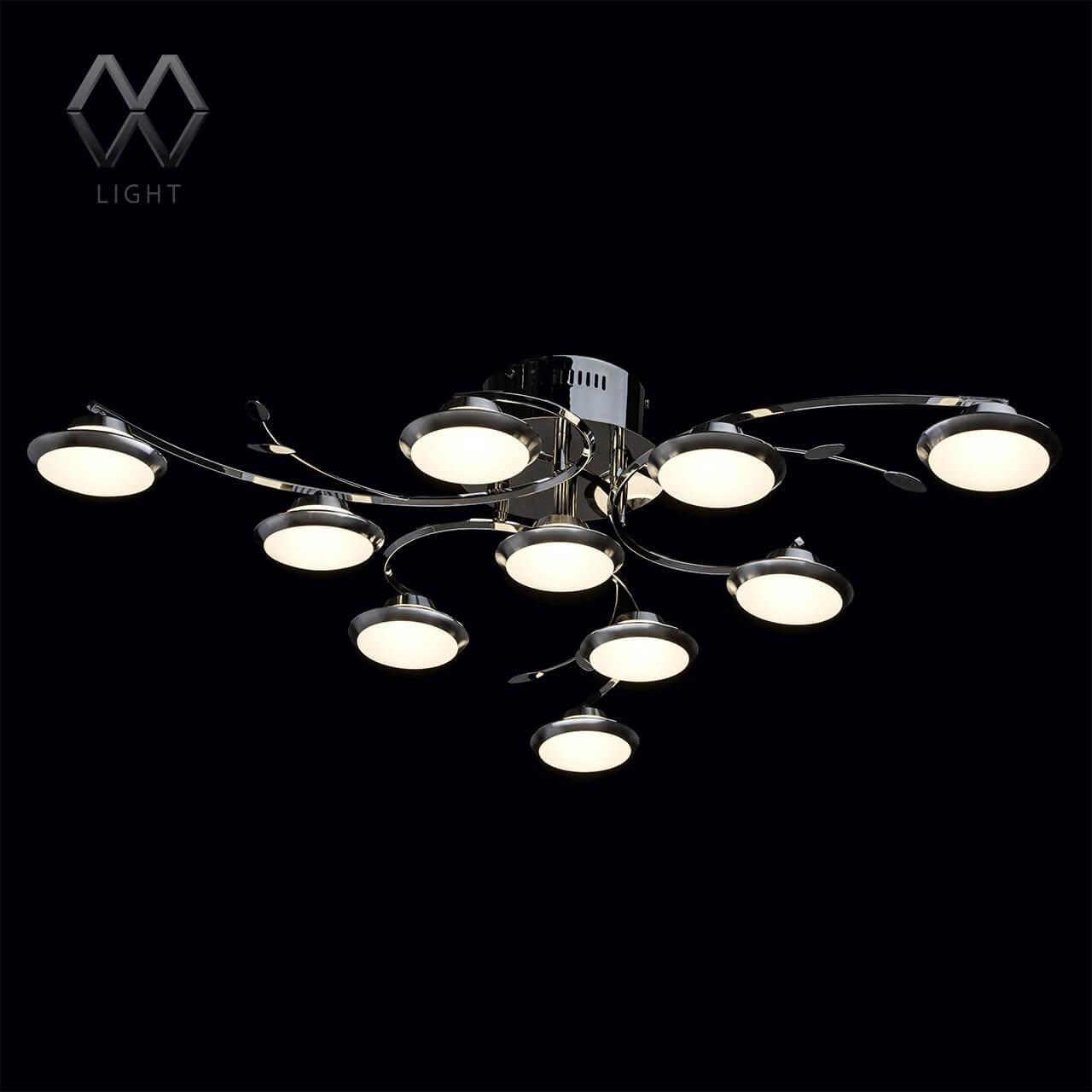 Потолочная люстра De Markt Нанси 308010910 DE MARKT ДИЗАЙНЕРСКИЕ, НАНСИ 00-3888558 Белый  - Вид №2