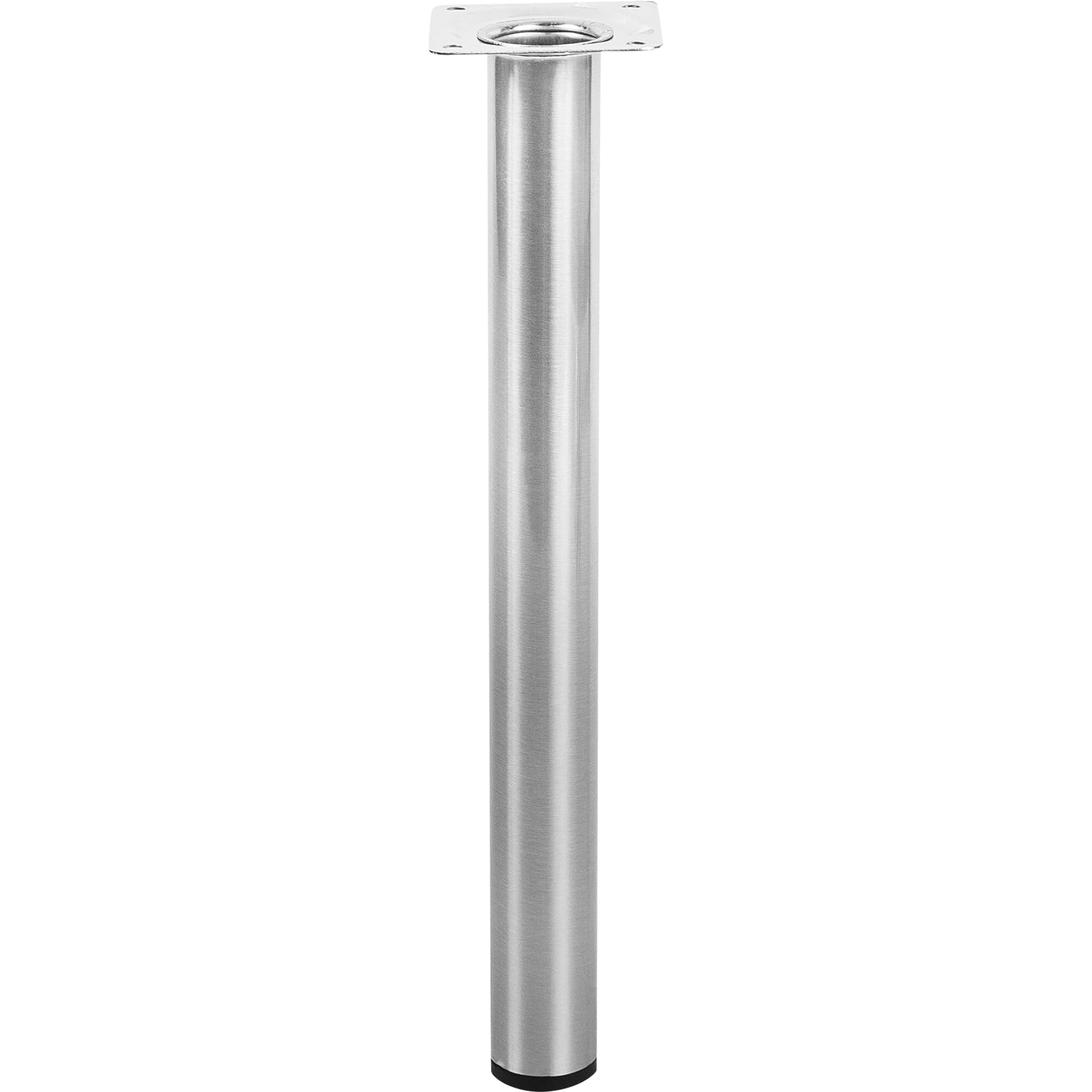 82732784 Ножка круглая 300х30 мм, сталь, цвет никель Santreyd 