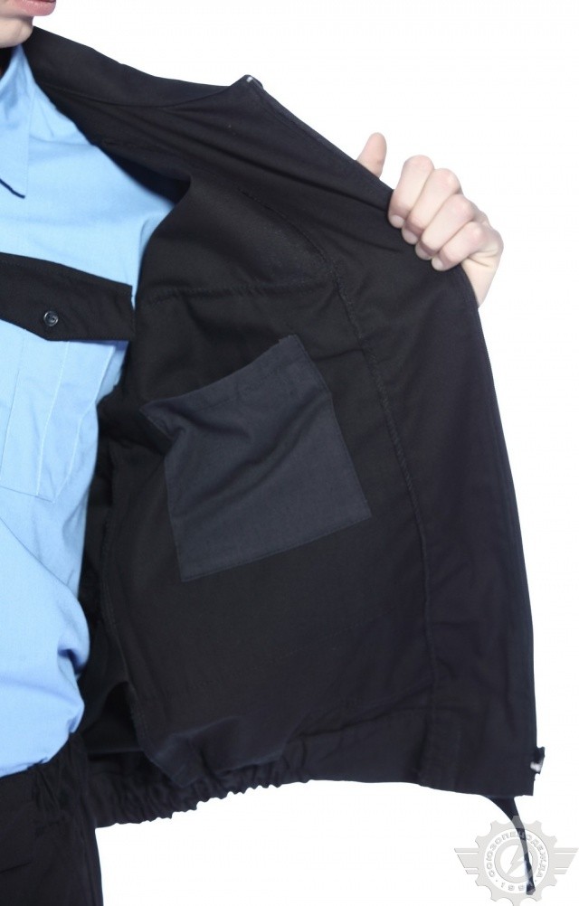 61520 Костюм "Страйк" летний черный  Одежда для охранных структур  размер 56-58/182-188 Спецодежда  - Вид №12