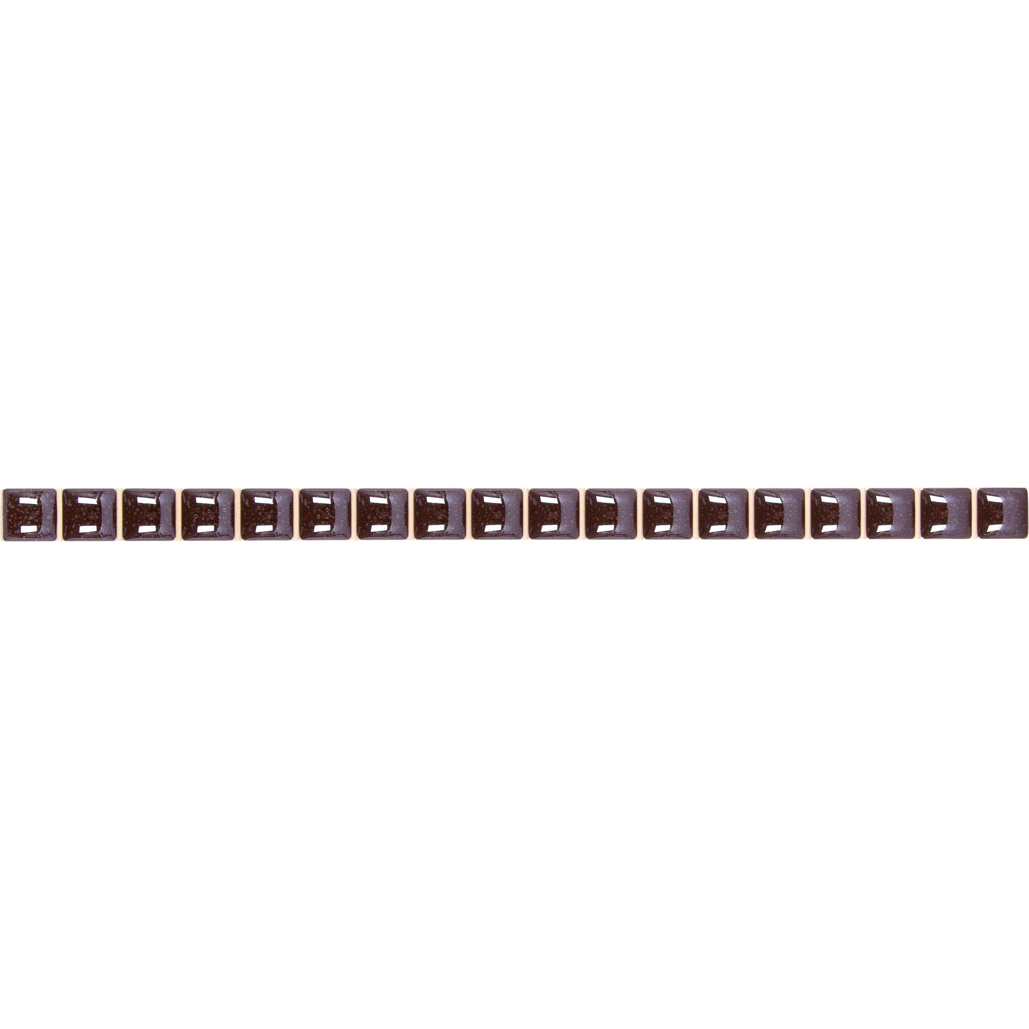 15654841 Бордюр разрезной люстрированный 13х250 мм цвет коричневый Santreyd 