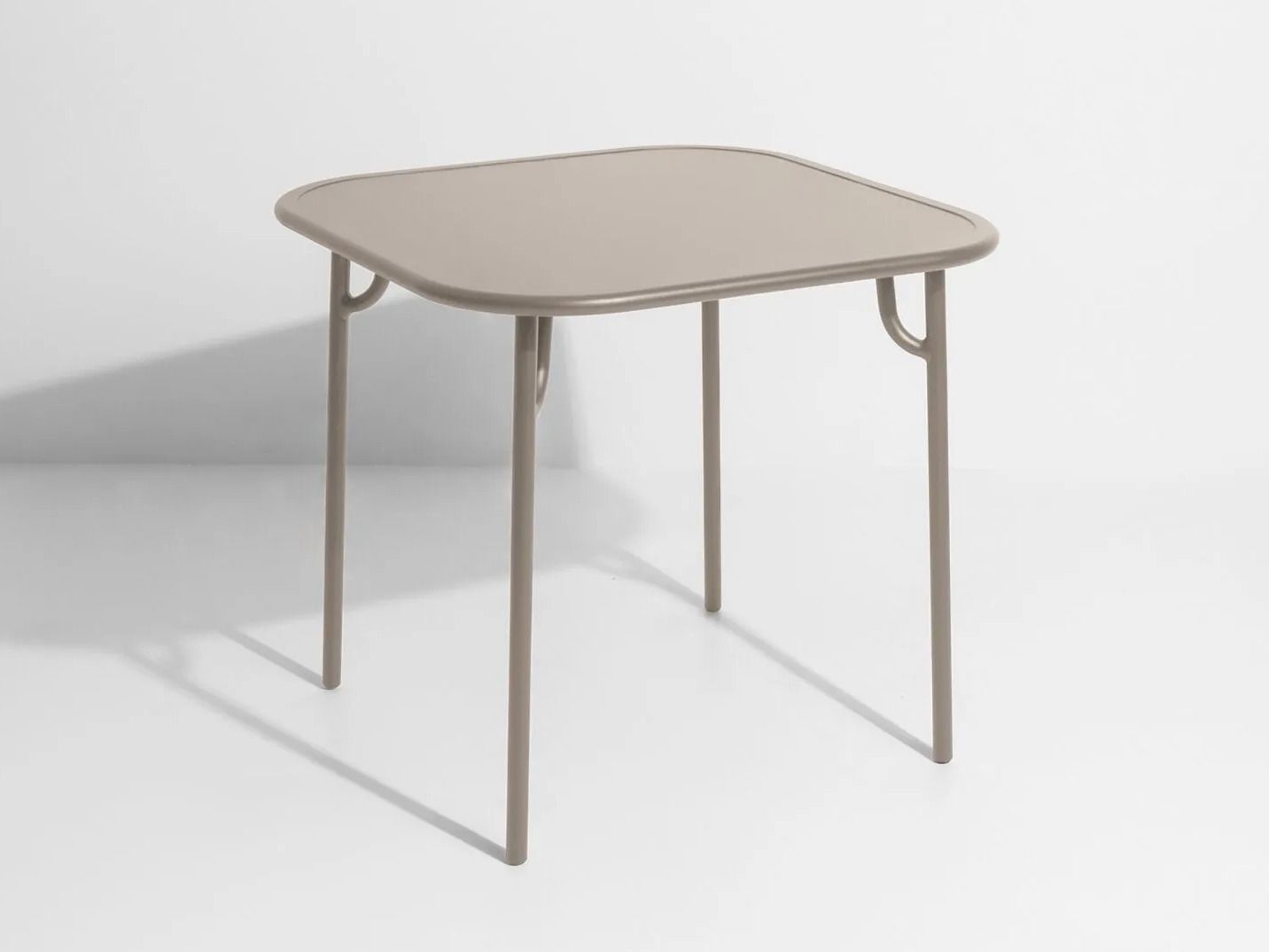 Алюминиевый квадратный садовый стол с порошковым покрытием Petite Friture выходные ARCH-00108977