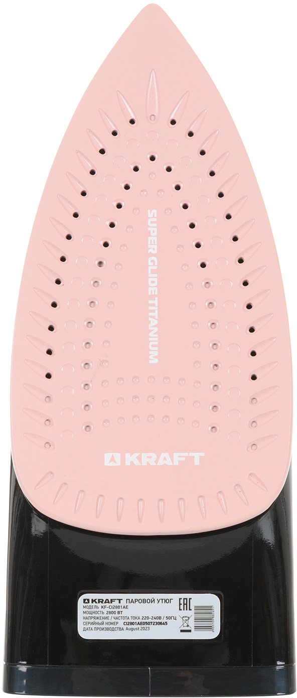 9076997 Утюг Kraft KF-CI2801AE черный STDN-0050756 - Вид №3