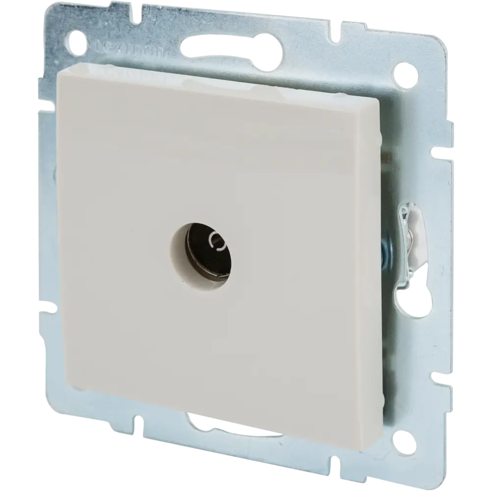 ТВ-розетка оконечная встраиваемая Lexman Виктория шлейфцвет бежевый STLM-2044188 - Вид №2