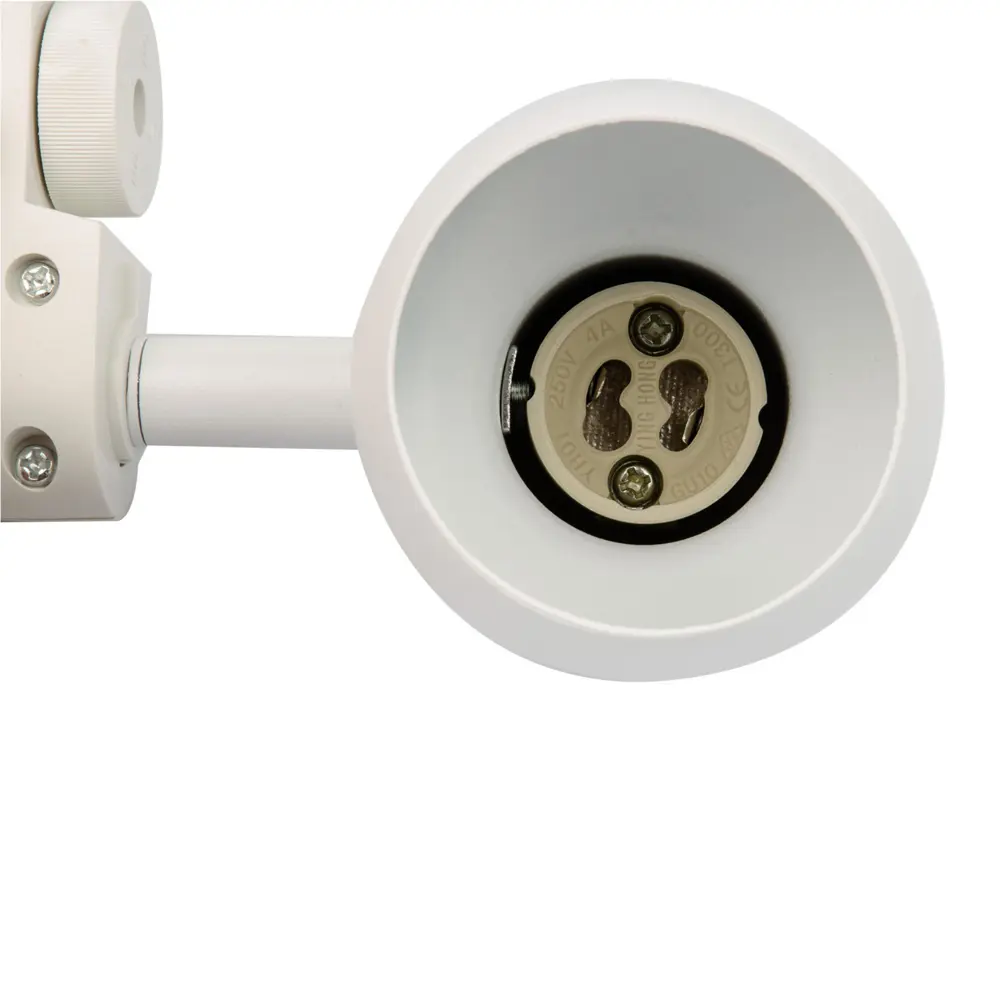 Трековый светильник Volpe Q322 под лампу GU10 цвет белый STLM-2211486 - Вид №4