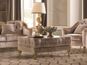 Andrea Fanfani Прямоугольный журнальный столик из ткани Opera 6006