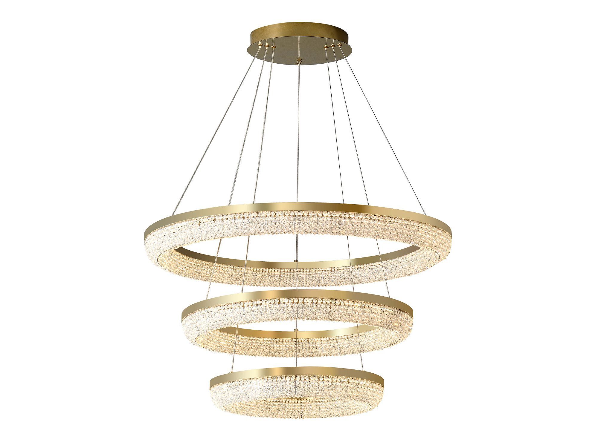 Подвесной светильник из нержавеющей стали с кристаллами K-Lighting IMPERIUM ARCH-00049887