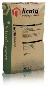 LICATA Порошковое клеевое покрытие на основе натуральной гидравлической извести. Licata.bioeco