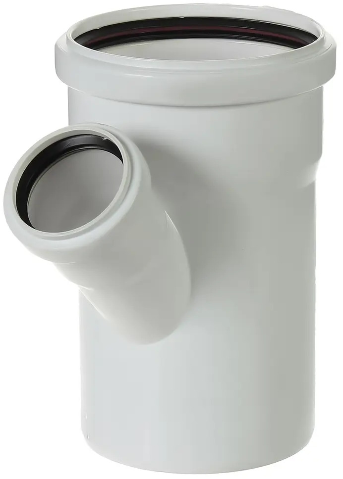 Тройник канализационный EQUATION 110x50 мм с шумопоглощением 81952642