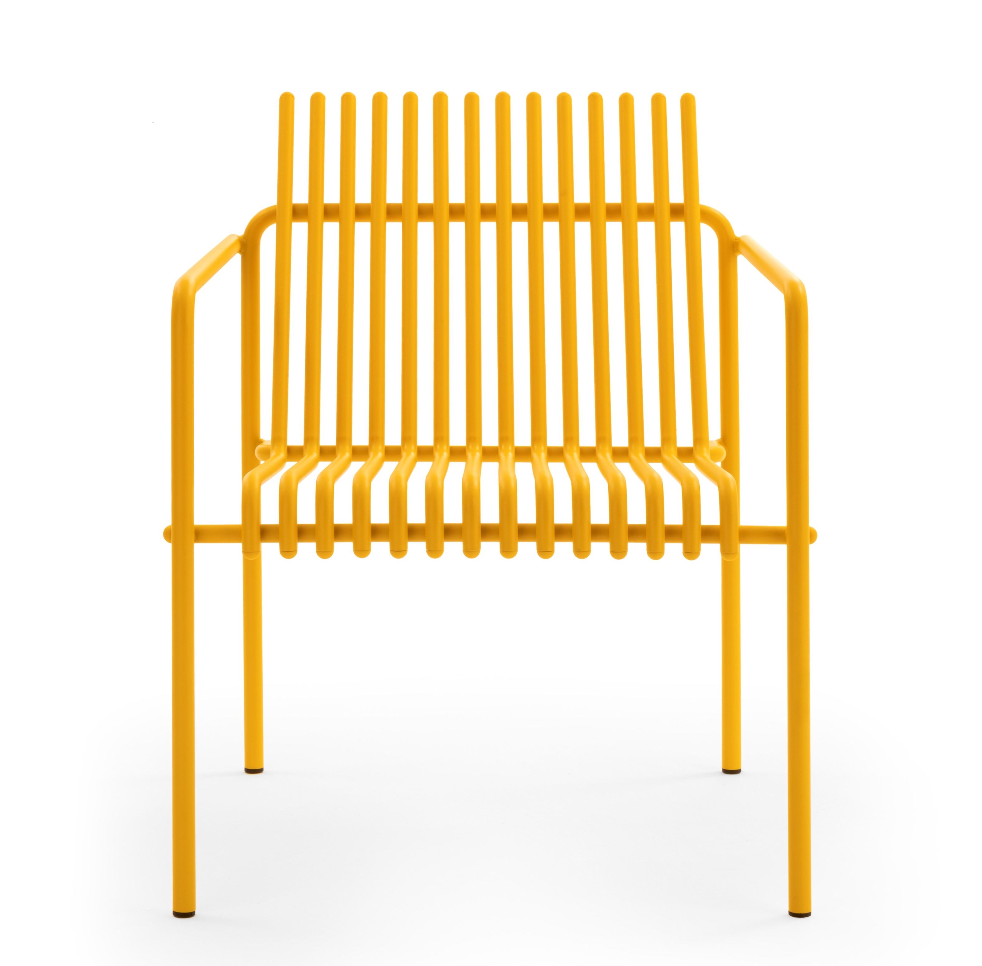 Стул для сада с порошковым покрытием с подлокотниками Urbantime Zeroиндексы.015 ARCH-00138994 - Вид №2