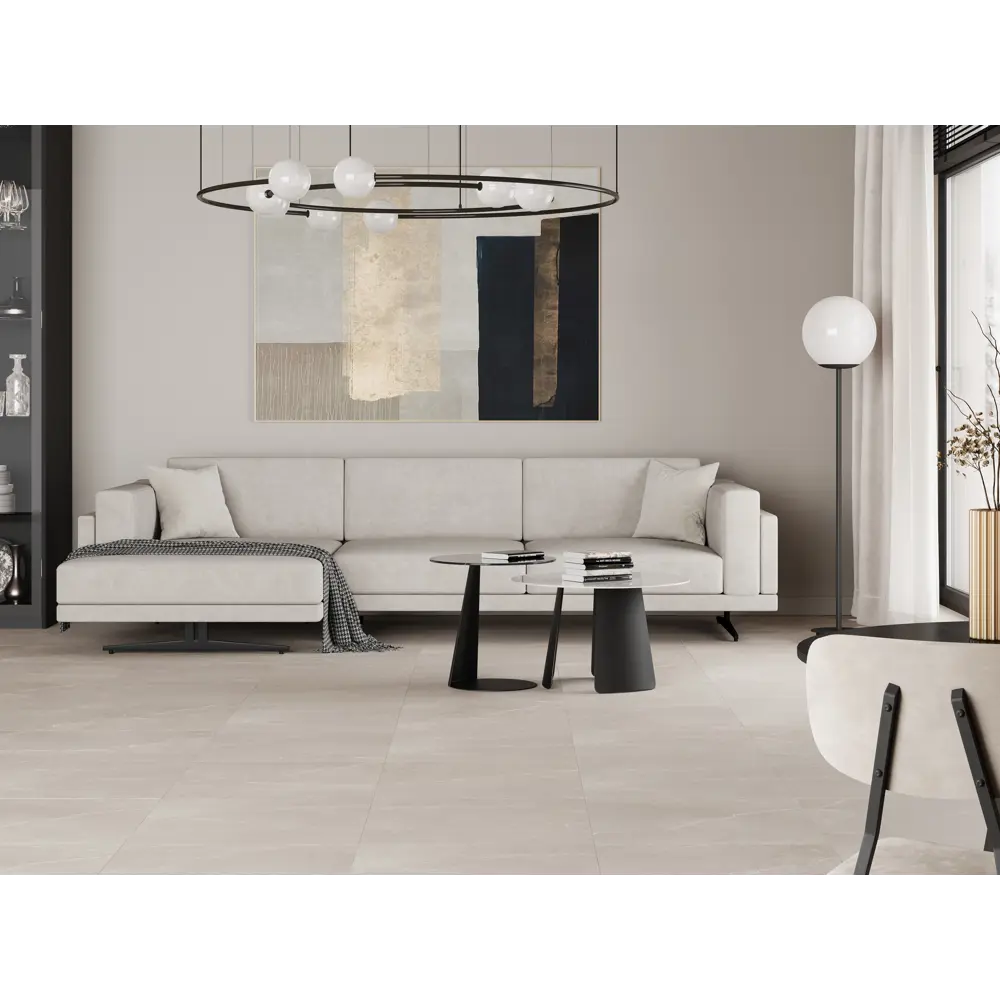 Глазурованный керамогранит Gracia Ceramica Briar E5241D14201, 60x60 см 1.44 м² матовый цвет бежевый STLM-2192890 - Вид №3