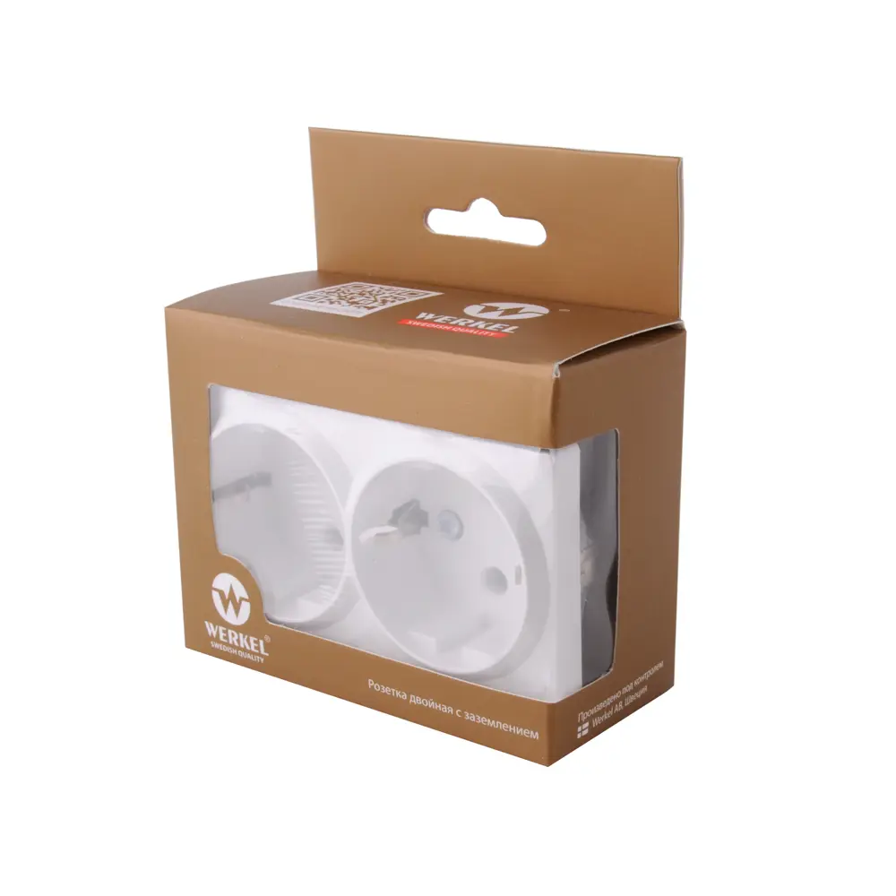 WERKEL Hammer — двойная розетка с заземлением для современного интерьера 84684330 STLM-0053640 - Вид №3