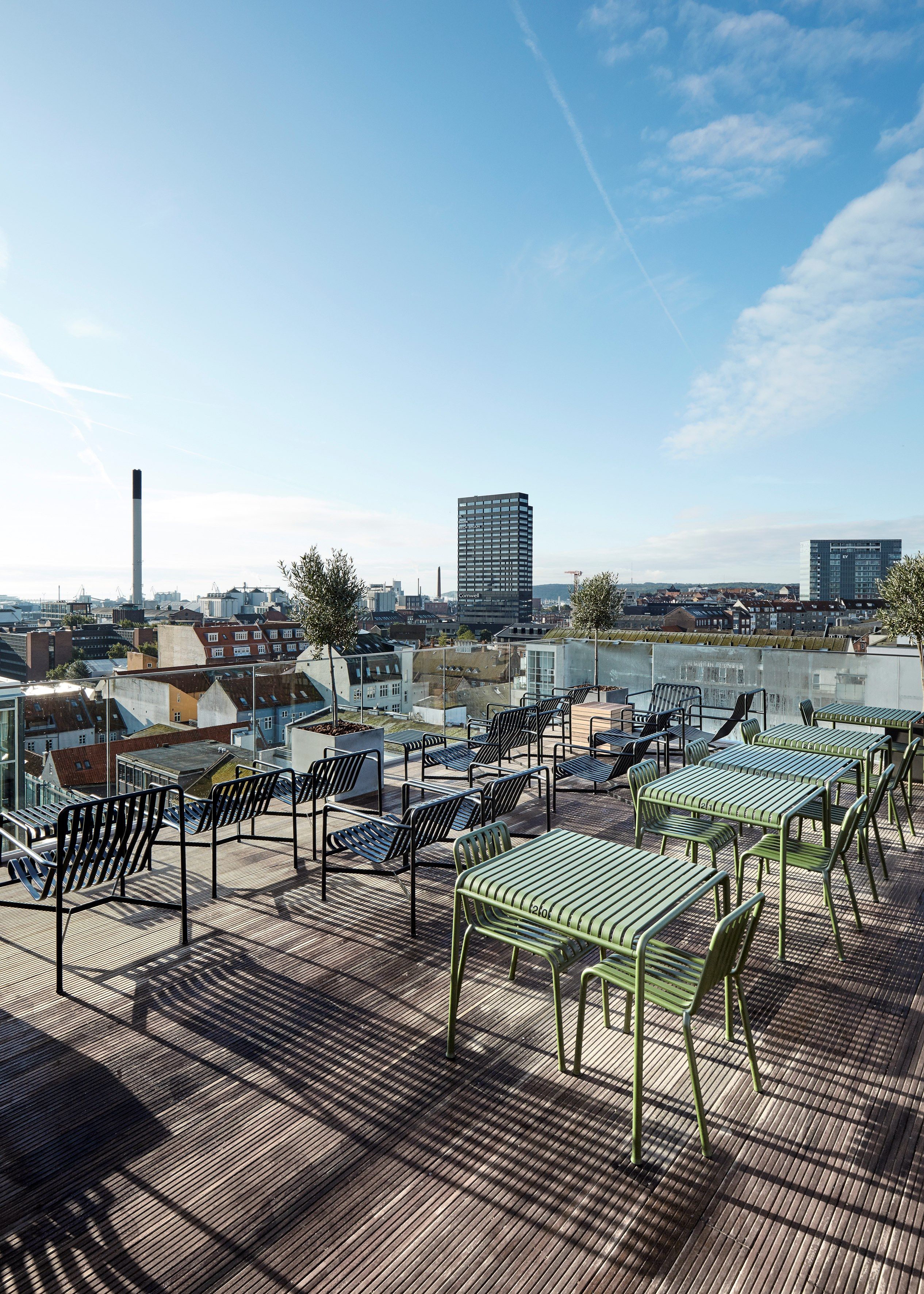 Стальной квадратный садовый стол Hay Палисад ARCH-00147561 - Вид №17